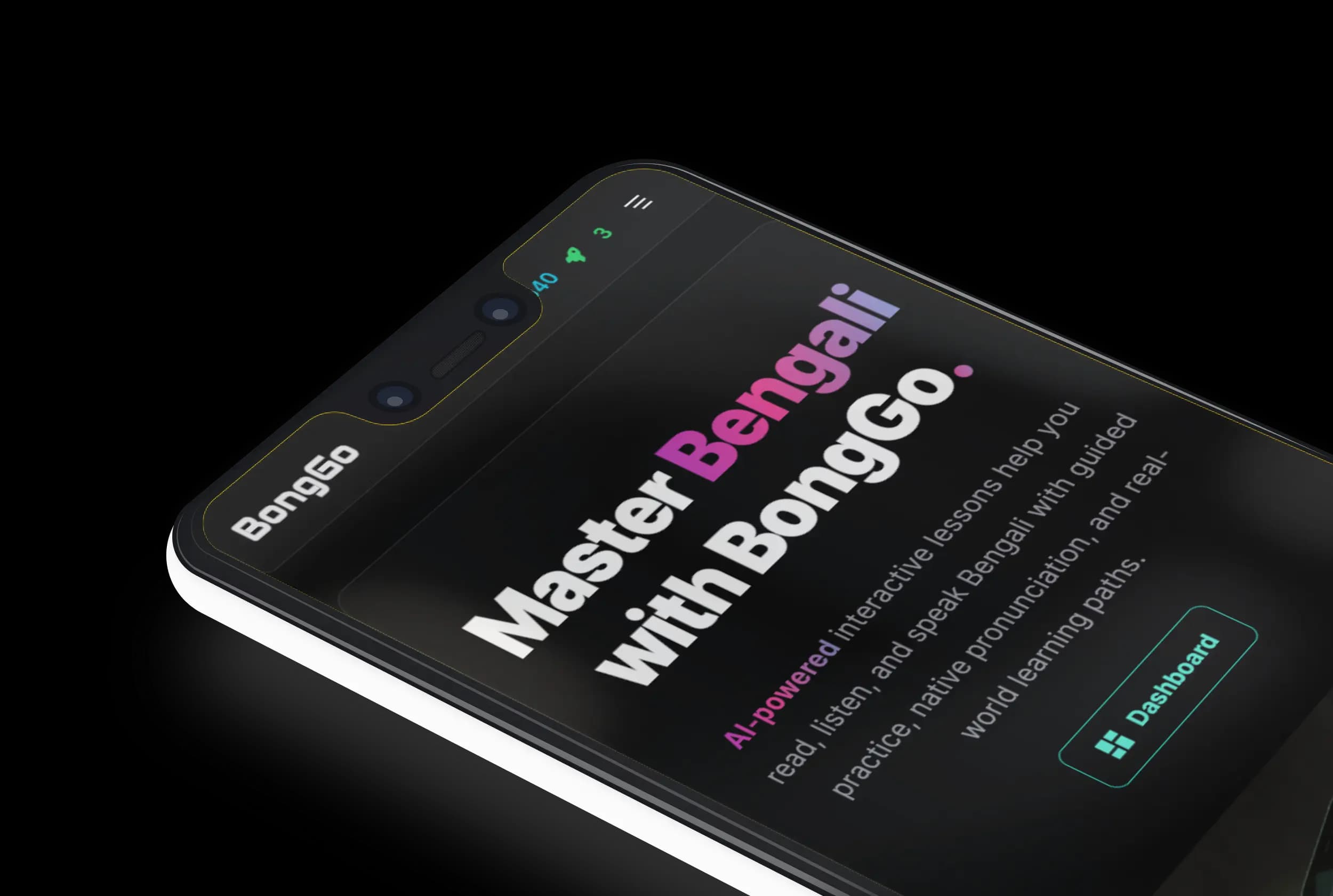 BongGo home page preview